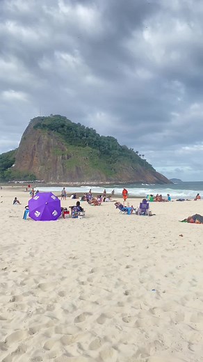 Cloudy day in Leme