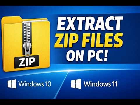 How to Extract ZIP Files on PC | Easy Guide for Beginners