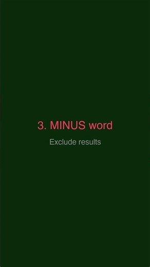 5 Google Tricks That Make You Search Like a PRO 🔍💡 #Shorts