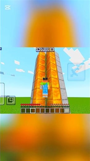 Minecraft Honey elevator #minecraft #elevator #shorts