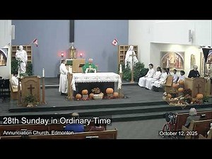 Annunciation Parish Edmonton Live Stream