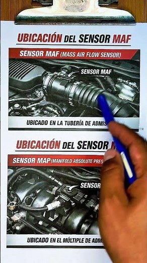 Map and MAF sensor location ✅💯 #map #maf #mechanic #mechanics #automobile #engine