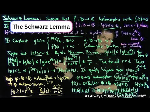 The Schwarz Lemma