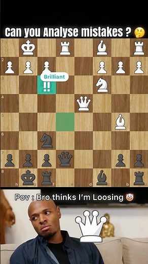 Bro thinks I’m Finished 🤡 #chessshortvideo #chess