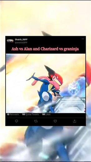 Ash-Greninja vs Mega Charizard X | Final Battle AMV🔥#shots#AshGreninja #PokemonAMV