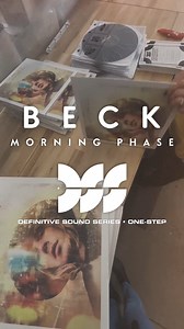 The Definitive Sound Series (DSS) meticulous 'One-Step' process creates the definitive sound audiophile version of significant albums. Beck's Morning Phase has been mastered from 96kHz/24bit original vinyl files for the pressing. This DSS version is limited to a one-time pressing of 3,000 numbered copies with a Certificate of Authenticity. Pre-order before 12/8 to secure Free Shipping and guaranteed Christmas delivery. https://Beck.lnk.to/MPDSS | Beck