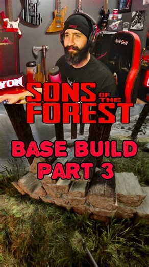 Sons Of The Forest base building gameplay. This survival simulator game is one of the best games I’ve played! Follow for more. #sonsoftheforest #survivalgames #simulator #simulatorgames #gameplay | The Iron Lyon