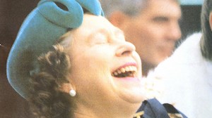What made the Queen laugh so hard in Geelong?