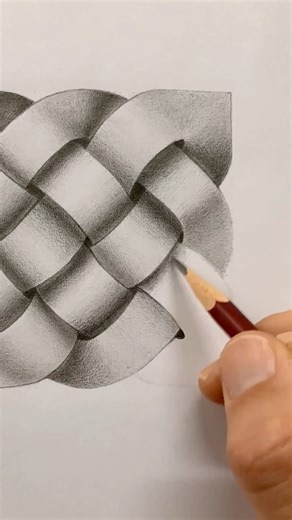 How to draw realistic Celtic knots ✍️ #drawingtutorial #howtodraw #easydrawing #drawing #dibujo #disegno #dessin #tutorialdedesenho #art #illusionart #opart | Keith Nunes