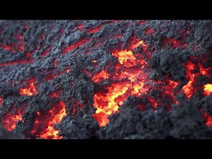 Etna volcano lava flow March 2017