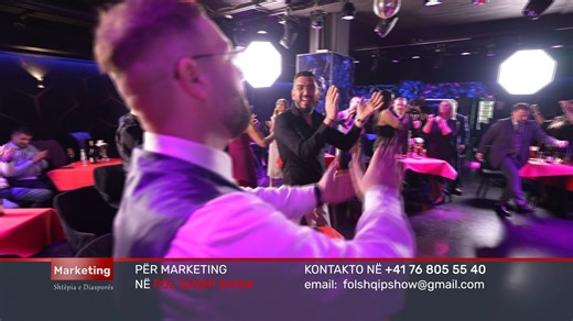 Fol Shqip Show 🇦🇱🇨🇭 on Instagram: "Bari Ismaili përformon në programin festiv të Fol Shqip Show"