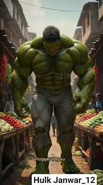 hulk bna IPS Officer | #hulk#hulkshorts #desihulk #aihulk #viralreels #hulkstory