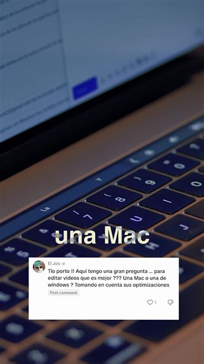 Mac o Windows para editar? 🧐🤔 #edicion #mac #apple #gamer #premiere