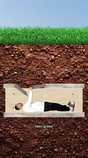 Lebendig begraben? So überlebst du!