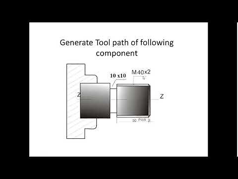 Tool path generation and simulation for Turning using Mastercam | Canned cycle | G & M code