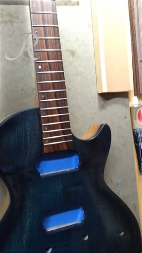 1.7K views · 29 reactions | My process of getting the frets level, first coat of linseed oil on the board too. #customguitar #handfinished #ExoticWood #woodworking #luthier #guitar #handmade #wood #stainlesssteel #guitarmaker #work #tools #fretwork #fypageシ | Rider Guitars | Facebook