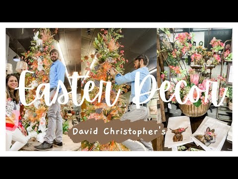 Freshen Up Your Easter Decor with Bunnies & Florals: New Products by David Christopher's (2023)