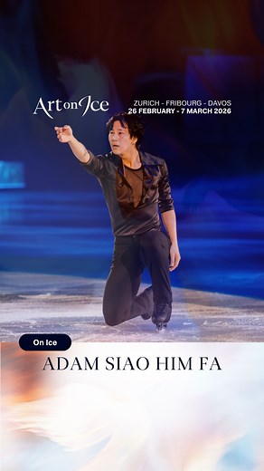 Adam Siao Him Fa bei Art on Ice 2026🔥 Seit Frühling 2024 gehört der 23-Jährige zum Athletenteam von Art on Ice und wird im kommenden Februar zum dritten Mal bei der Art on Ice Tour das Publikum mit seinem Können begeistern! Seine technischen Höchstschwierigkeiten gepaart mit der Kreativität seiner Programme brachten ihm bei den Europameisterschaften 2023 in Finnland und 2024 in Litauen Gold. An der Weltmeisterschaft 2024 zeigte er, warum es sich lohnt, nie aufzugeben und schaffte ein Wahnsinns-