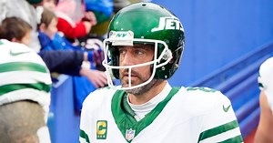 NFL fines Aaron Rodgers for late hit after throwing interception vs. Bills