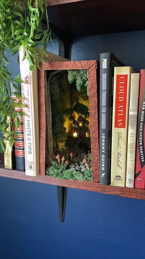 DIY Polymer Clay Fairy Book Nook Tutorial