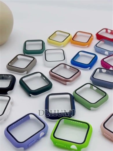 Vidro temperado+caixa para Apple Watch 38 mm 40 mm 41 mm 42 mm 4