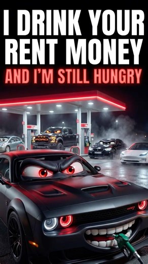 Civic vs F-150 vs BMW vs Tesla vs Hellcat – Who Suffers at the Pump? 💀🔥 #shorts #cars