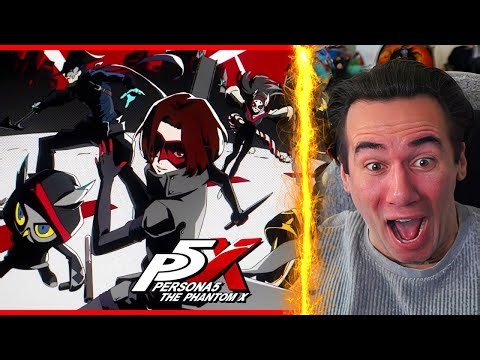 Persona 5: The Phantom X - Opening (REACTION)