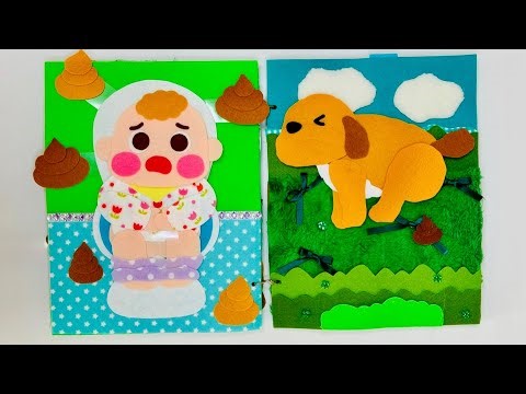 Oh My Tummy! My Tummy Hurts!” | Funny Felt Storybook Song for Kids | NaptimeFelt