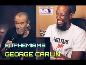 DUDE 🤣🤣 George Carlin - Euphemisms • REACTION!!!