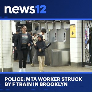 8.5K views · 47 reactions | DEVELOPING: An MTA employee was struck by a northbound F train and is currently in critical condition, according to the NYPD. https://bit.ly/3X7tQa5 | News 12 Brooklyn | Facebook