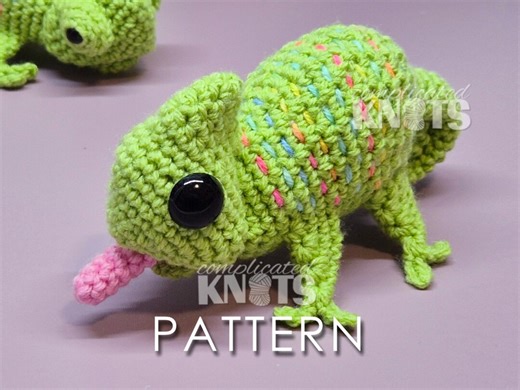 Crochet Pattern - Chameleon - ***please Read Before Purchasing!*** - Etsy