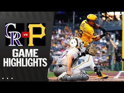Rockies vs. Pirates Game Highlights (8/22/25) | MLB Highlights
