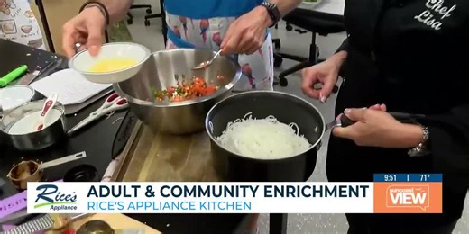 Adult & Community Enrichment (ACE) Cooking Classes