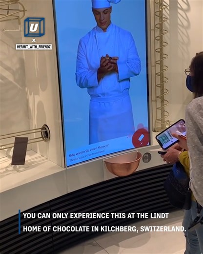 The way the Lindt factory hands out free samples is genius! 🍫😲 | UNILAD Tech