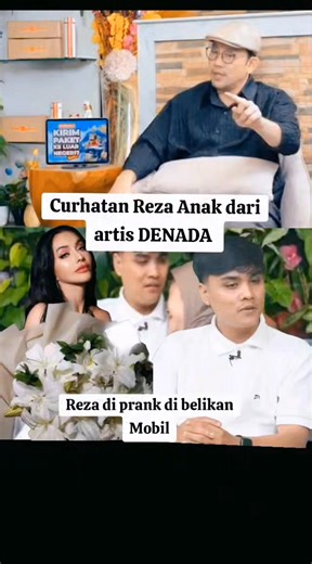 Justine Arega on Instagram: "Reza Anak kandung Artis Denada ungkap fakta di podcast Bang Densu. Source: Yt podcast Densu #rezarizkiressano #Denada #podcastdensu #denadatelantarkananakkandung"