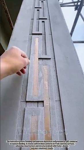Decorative Concrete Groove Tools Machine: Innovative Wall Finishing Precision System