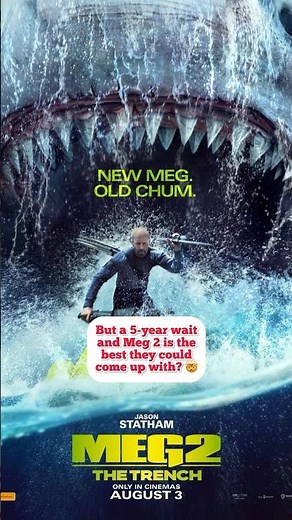 Meg 2 is not worth your time! #meg2