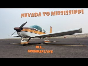 Grumman AA1 Ferry Flight from NV to MS