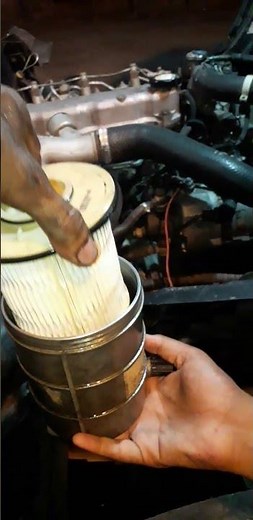 how to diesel filter change