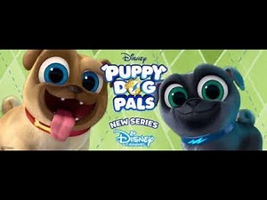 Disney PUPPY DOG PALS Read Along Aloud Story Audio Book With Character Voices!
