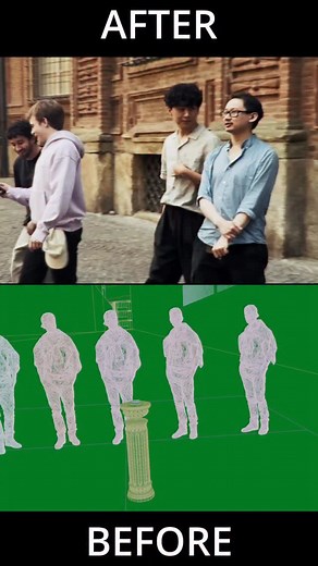 3.8K views · 51 reactions | Visual Effects Before / After #vfx #turin #NoAiNeeded | Phil.Flock | Facebook