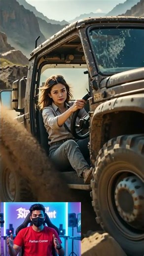 Girl POWER: Watch Her Dominate a Heavy-Duty Truck! (8K) Ladies truck Driving video