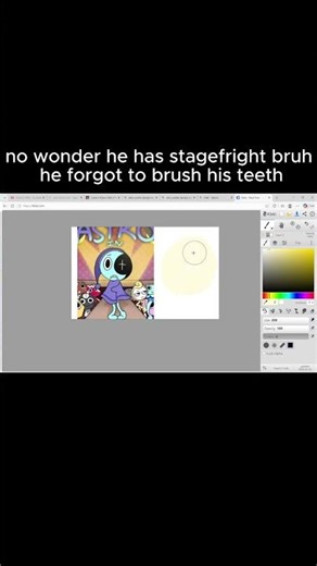 yes i used kleki paint tool #dandysworld #roblox #robloxart #art #funny #fyp