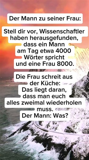 Die Wahrheit über Männer & Frauen: Von Worten und Wiederholungen! 😂💬 #flachwitz #lustig