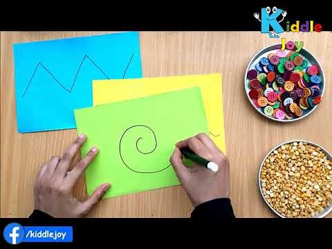 Creating Patterns | Swirls, Squiggles and Zigzags using Buttons