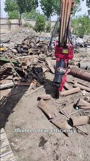 Unleash the Power of Double Cylinder Shears: The Ultimate Steel Cutting Solution!