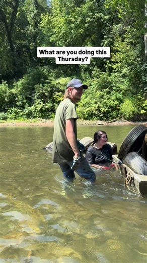 Friends of the Tug Fork River are going to be leading a tire tug-of-war river cleanup this Thursday, Oct. 2! Do you think you can make it? 💪 Meet in Nolan, WV at 9am - cross the railroad tracks, go left, and follow the road to the end. Bring your energy, your friends, and help make a difference for the Tug Fork River! 🌊🛞 📞 More info: 304-236-3297 Date may change due to weather & river conditions. | West Virginia Rivers Coalition
