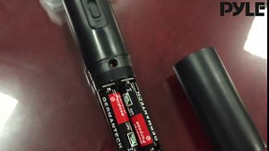 Pyle Pro Dual Microphone System - Channel VHF Professional Wireless Set w/ 2 Handheld Microphones, Receiver Base, 1/4'' Audio Connection Cable, 2 9V Battery - For Karaoke, PA, Public Event - PDWM2500