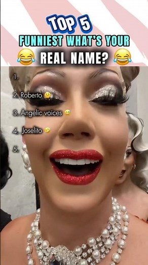 Ranking Top 5 Funniest “WHAT’S YOUR REAL NAME?” Moments 🤣 #rankings #shorts #top5 #whatsyourname