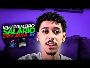 Qual era meu SALÁRIO na minha primeira vaga como dev JAVA JUNIOR... (CLT)